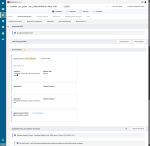 MCD page for a contract showing the MCD proposal and signature approval status at bottom half of page